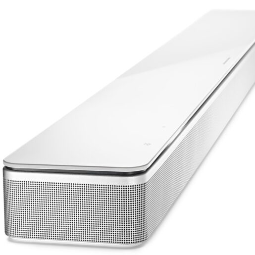 Bose soundbar 700 i hvid fra siden