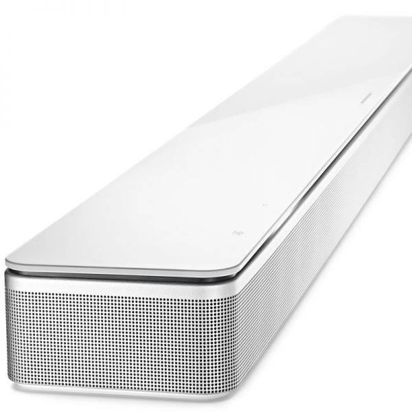 Bose soundbar 700 i hvid fra siden