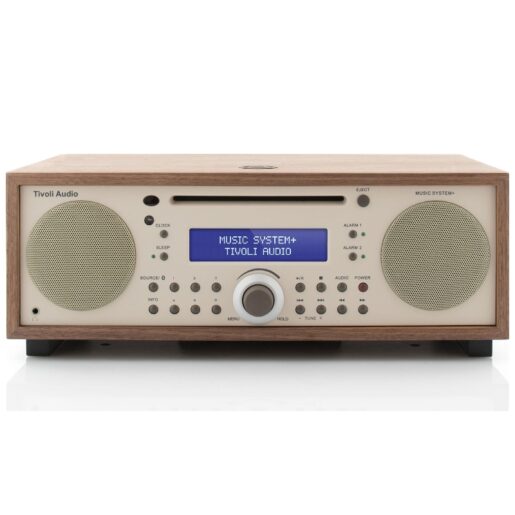 Tivoli Audio music system plus i walnut beige